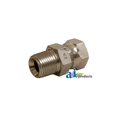 A & I Products Straight Restrictor, Male NPT X Female NPSM Swivel Adapter 3.75" x4" x2" A-43D57